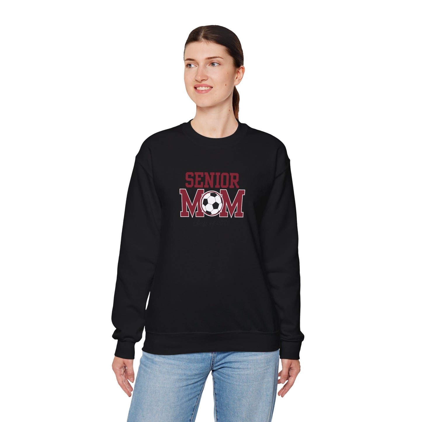 Senior Mom Soccer Sweatshirt, Ballard HS, Senior Soccer Mom