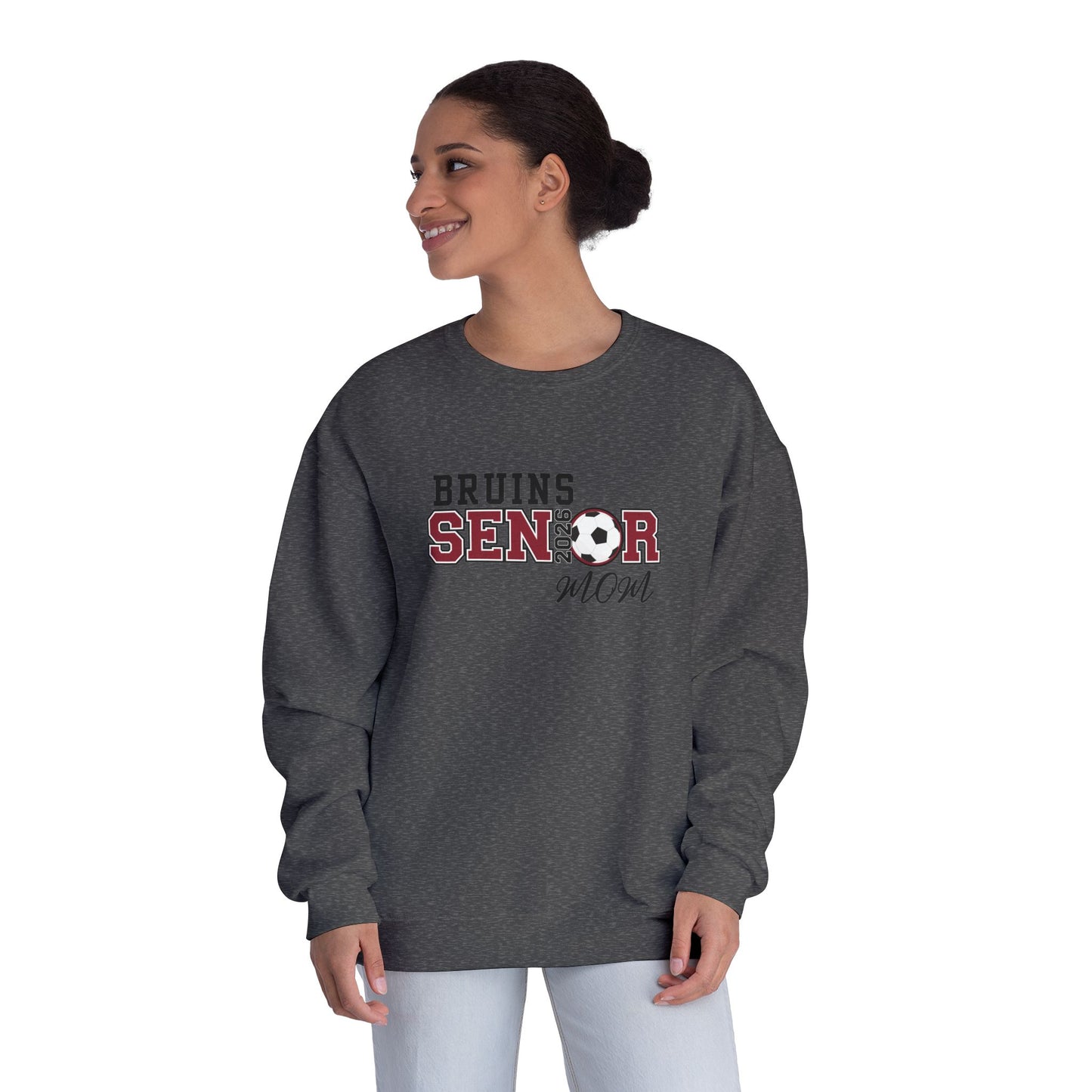 Bruins Senior Soccer Mom Sweatshirt, Graduation Apparel, School Spirit Wear