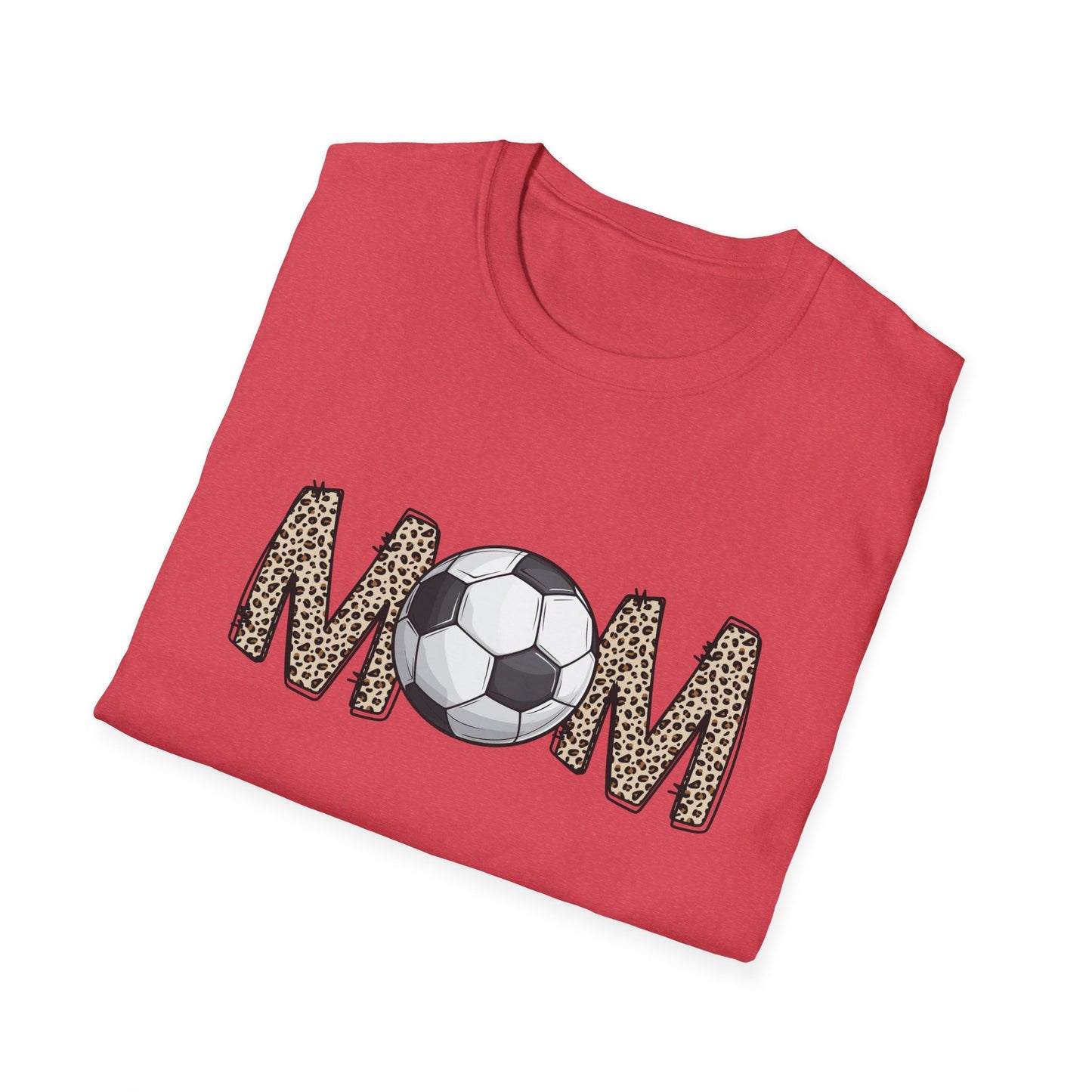 Soccer Mom T-Shirt, Stylish Mom Tee, Sports Team Apparel, Softstyle Shirt, Perfect Gift for Mother's Day, Casual Wear