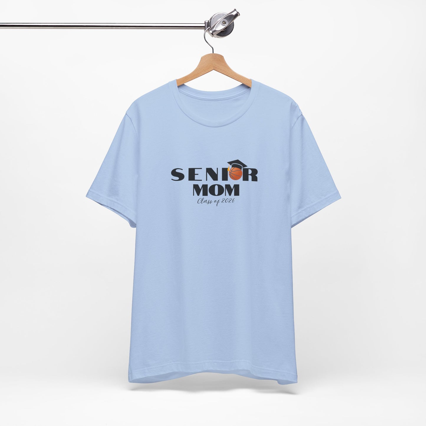 Senior Basketball Mom Tee, Graduation, Graduation T-Shirt, Class of 2026 Apparel, Celebrate Senior Year