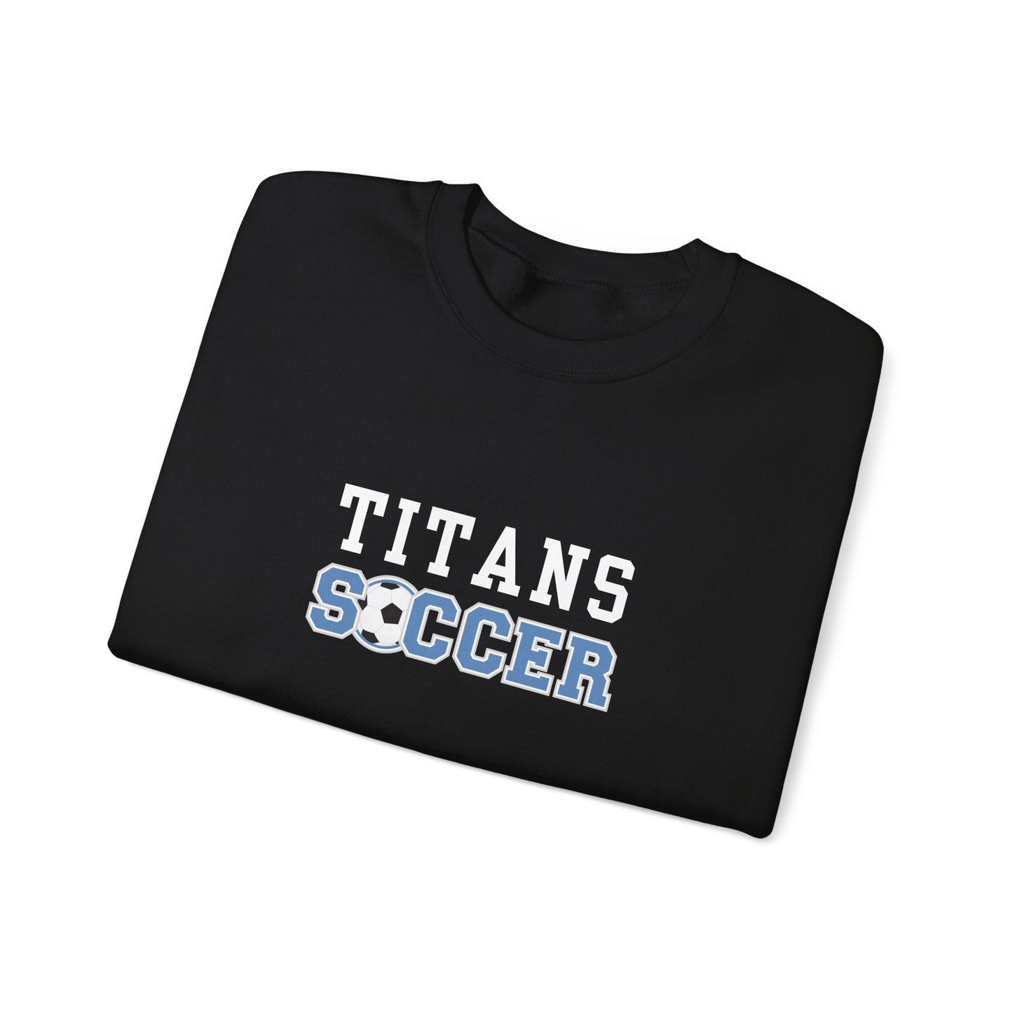 Titans Soccer Crewneck Sweatshirt, Ideal for Parents & Fans, Collins High School Soccer