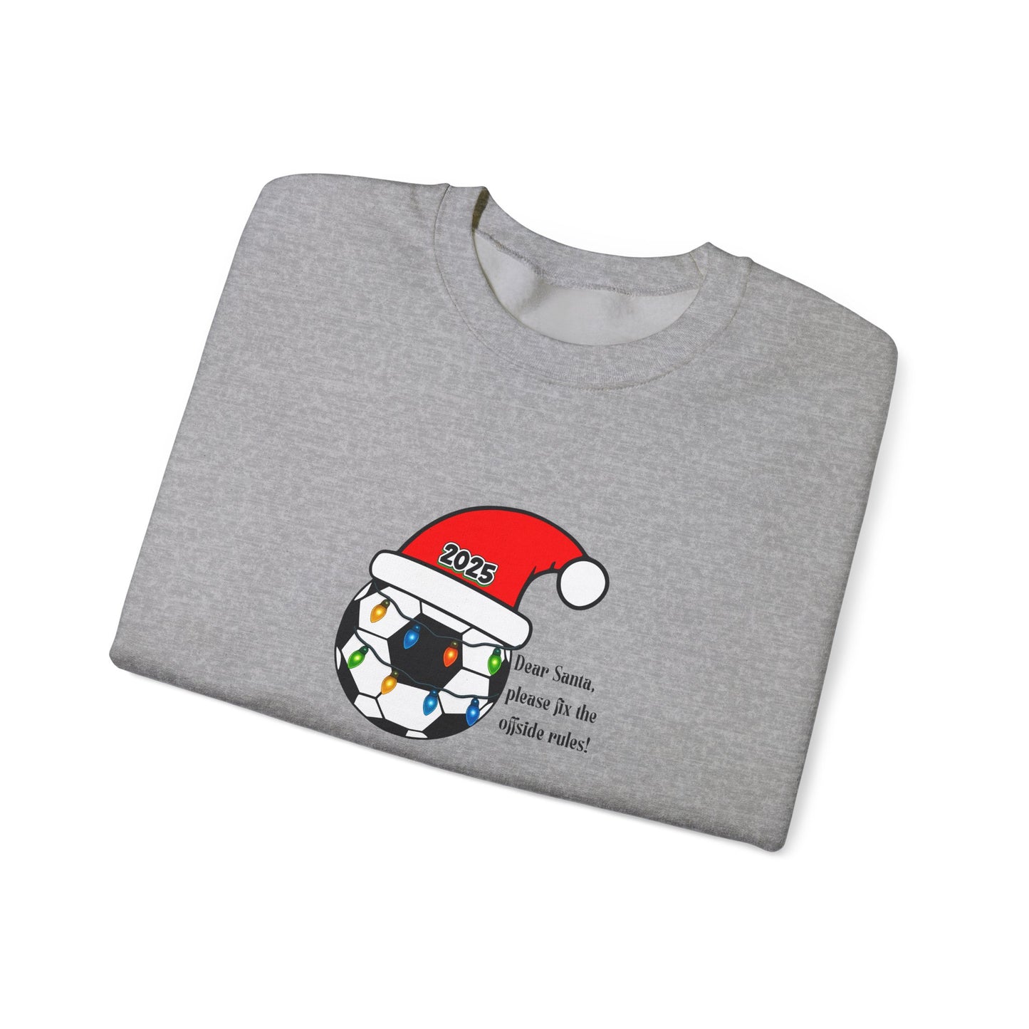 Soccer Ball Holiday Crewneck Sweatshirt – Fix Offsides