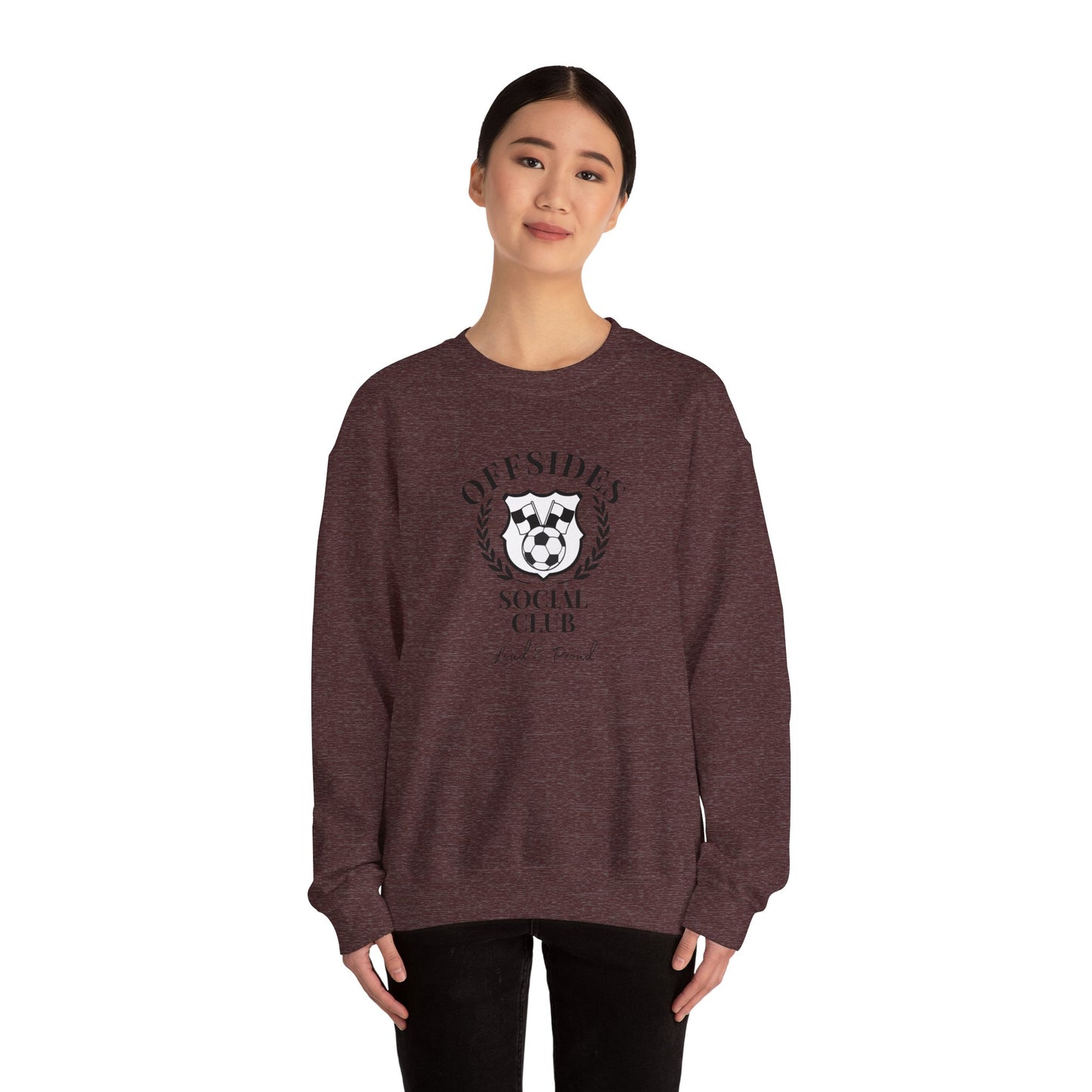 Soccer Club Crewneck Sweatshirt, Offside Sweatshirt, Sports Apparel, Gift for Soccer Fans, Casual Wear
