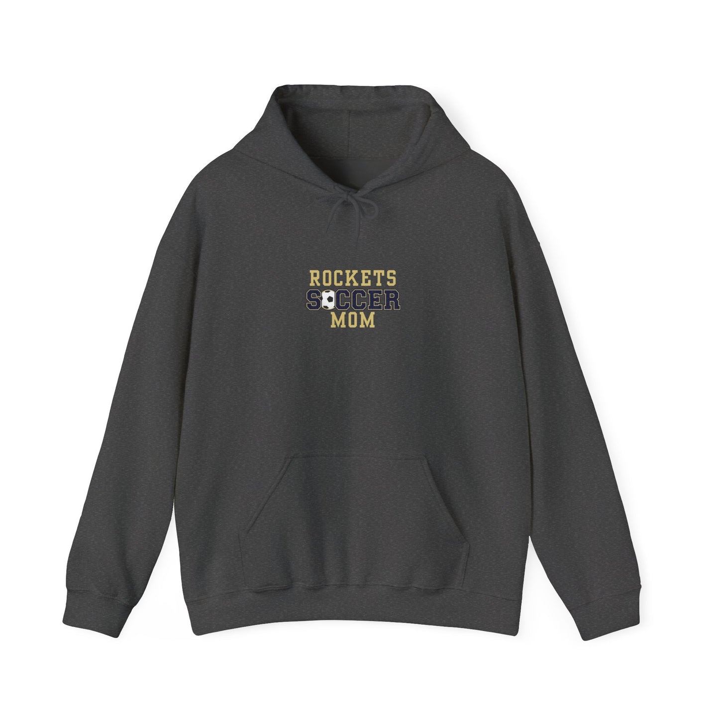 Rockets Soccer Mom Hoodie - Unisex Heavy Blend Sweatshirt, Sports Team Apparel, Gift for Moms, Casual Wear, Game Day Outfit