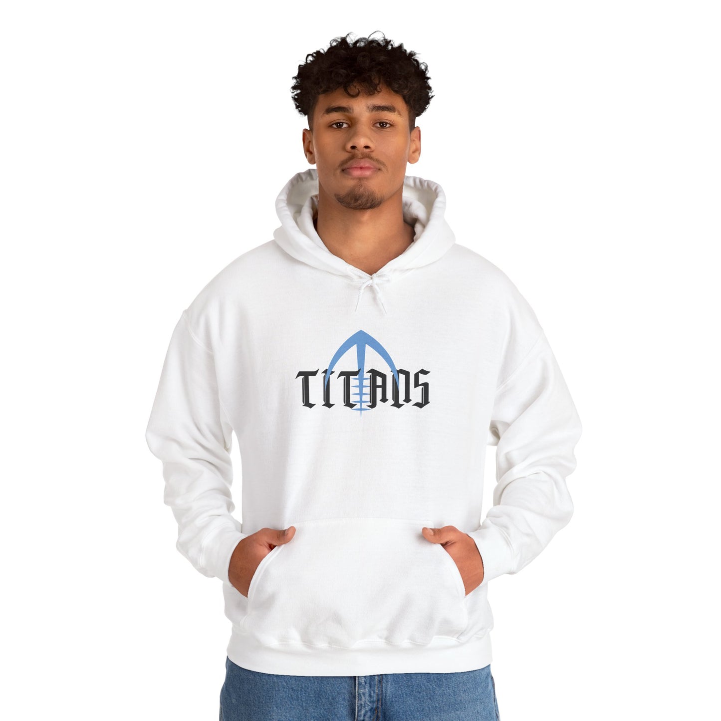 Titans Football Hooded Sweatshirt, Cozy Sweatshirt for Titans Fans