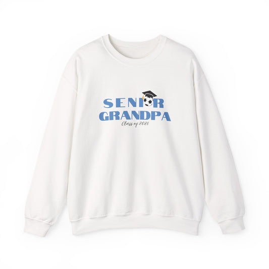 Senior Grandpa Sweatshirt, Graduation Gift, Crewneck, Family Sweatshirt, Perfect for Grandparents, Comfortable, Casual Wear