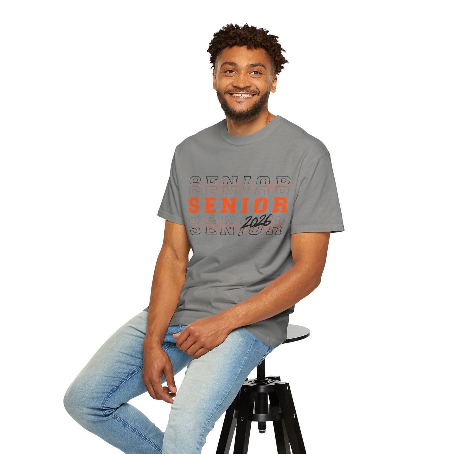 DeSales Senior 2026 Garment-Dyed T-Shirt, Graduation Shirt, Class of 2026 Tee, Senior Year Apparel, Gift for Graduates