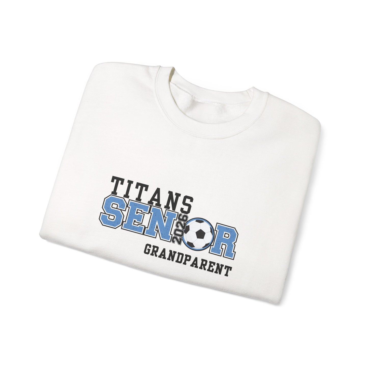 Titans Senior Grandparent Sweatshirt, Cozy Crewneck, Graduation Gift, Sports Fan Apparel, Personalized Gift