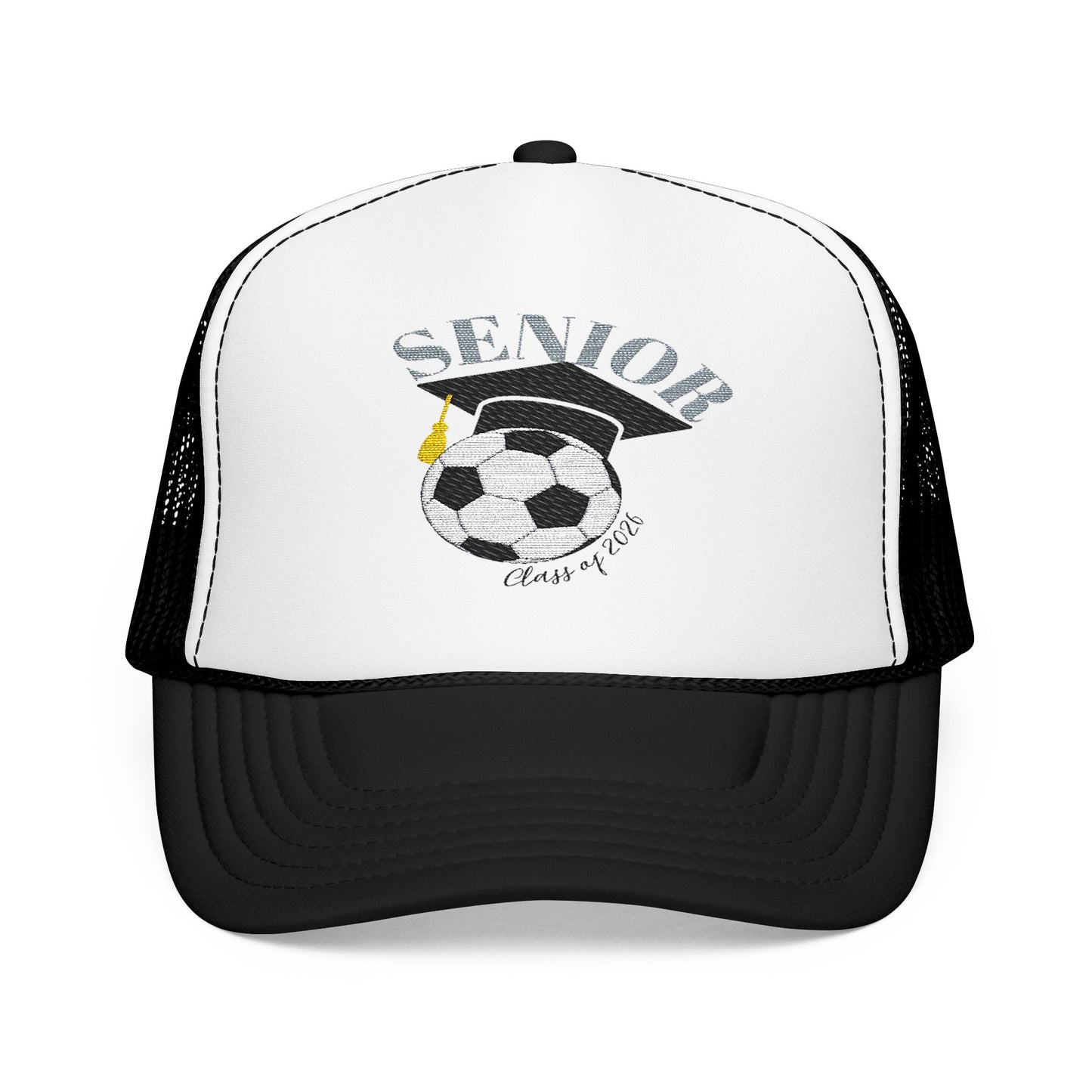 Soccer Senior Foam Trucker Hat (Embroidery)