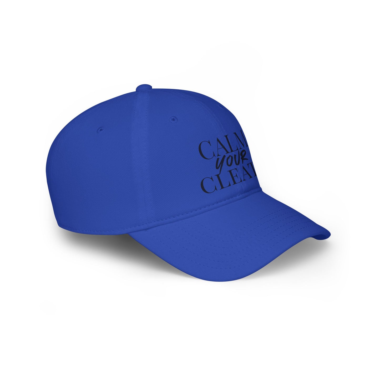 Calm Your Cleats, Casual Sports Hat, Soccer Gift, Relaxed Fit Cap, Vintage Style Cap, Gift for Him/Her
