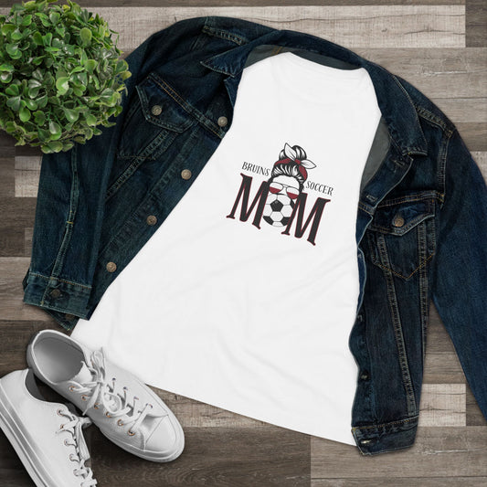 Soccer Mom Tee | Women's Cotton T-Shirt | Gift for Soccer Moms, Ballard High School
