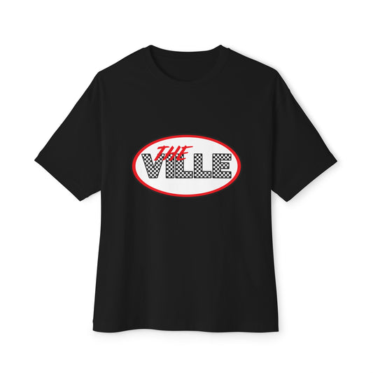 Casual Graphic Tee – The Ville Design, Cozy Oversized Fit