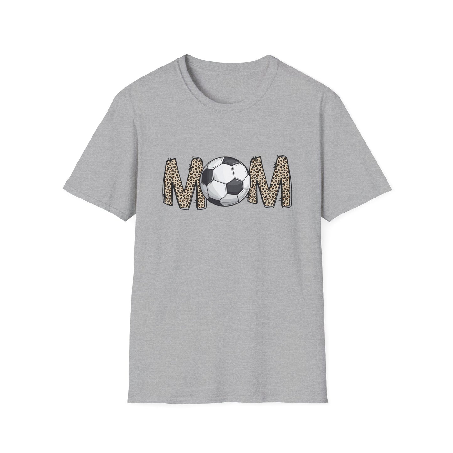 Soccer Mom T-Shirt, Stylish Mom Tee, Sports Team Apparel, Softstyle Shirt, Perfect Gift for Mother's Day, Casual Wear