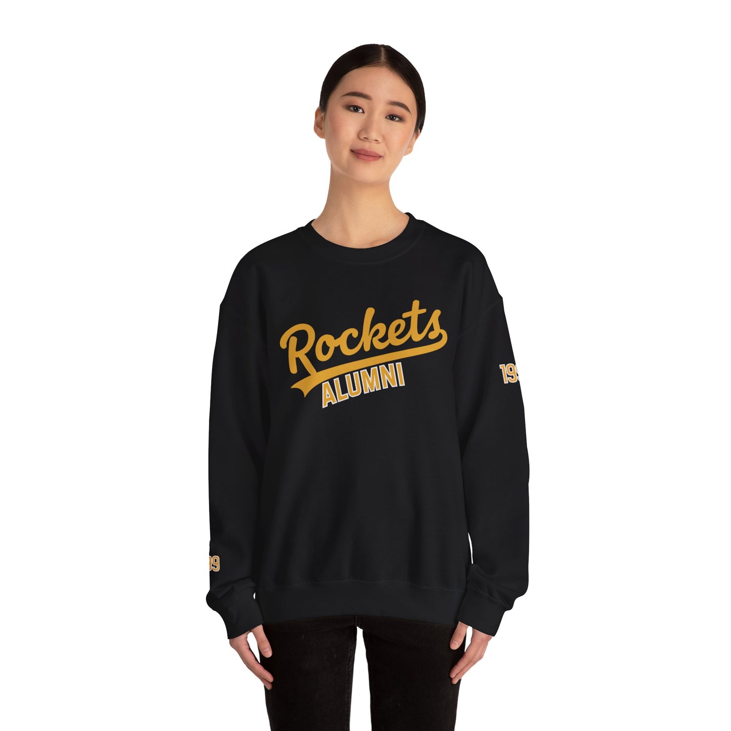 Rockets Alumni Sweatshirt, Vintage Crew Neck, Shelby County- Custom Graduation Year