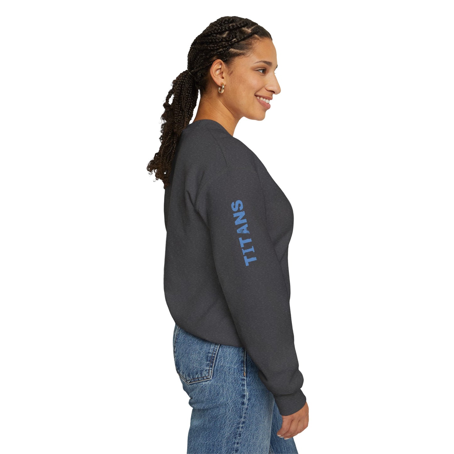 Collins C Crewneck Sweatshirt, College Style Pullover, Unisex Cozy Apparel, Perfect Gift for Students