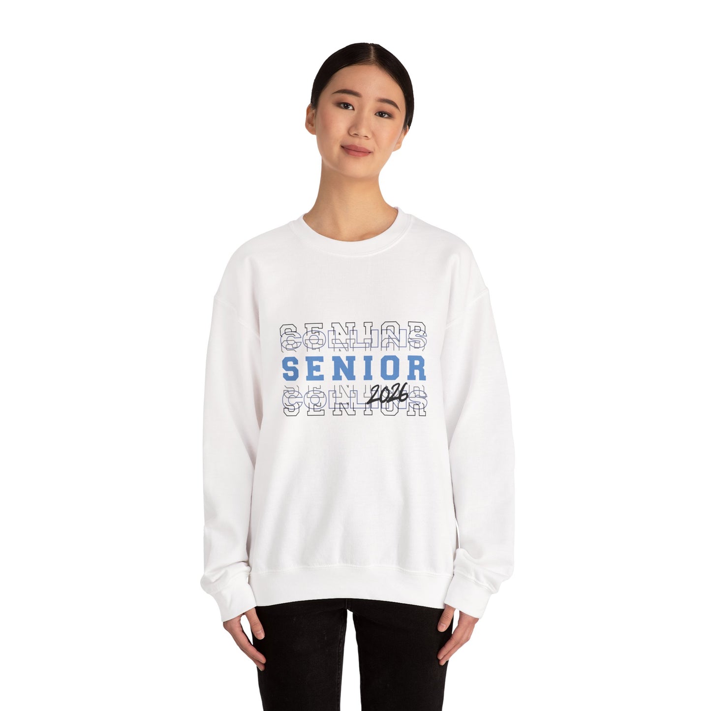 Senior 2026 Crewneck Sweatshirt | Graduation Gift, Class of 2026 Apparel, Cozy School Spirit Wear, Perfect for Seniors