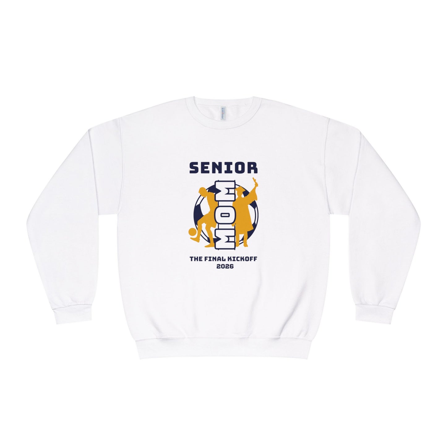 Final Kickoff Soccer Mom Crewneck Sweatshirt, School Spirit Apparel, Perfect for Game Day, Casual Comfort Wear