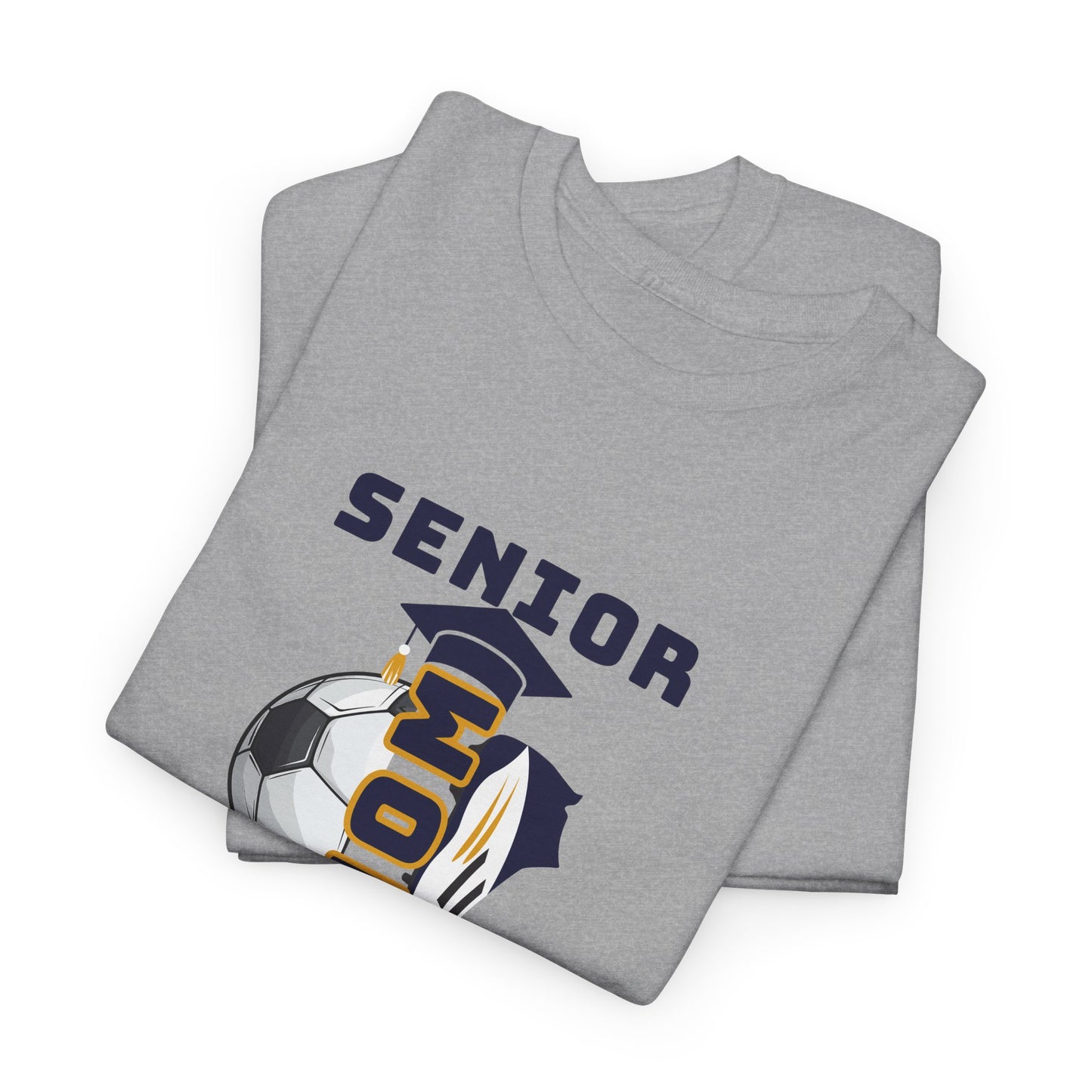 Final Kick Off Senior Soccer Mom Tee, Unisex Heavy Cotton Tee, Class of 2026