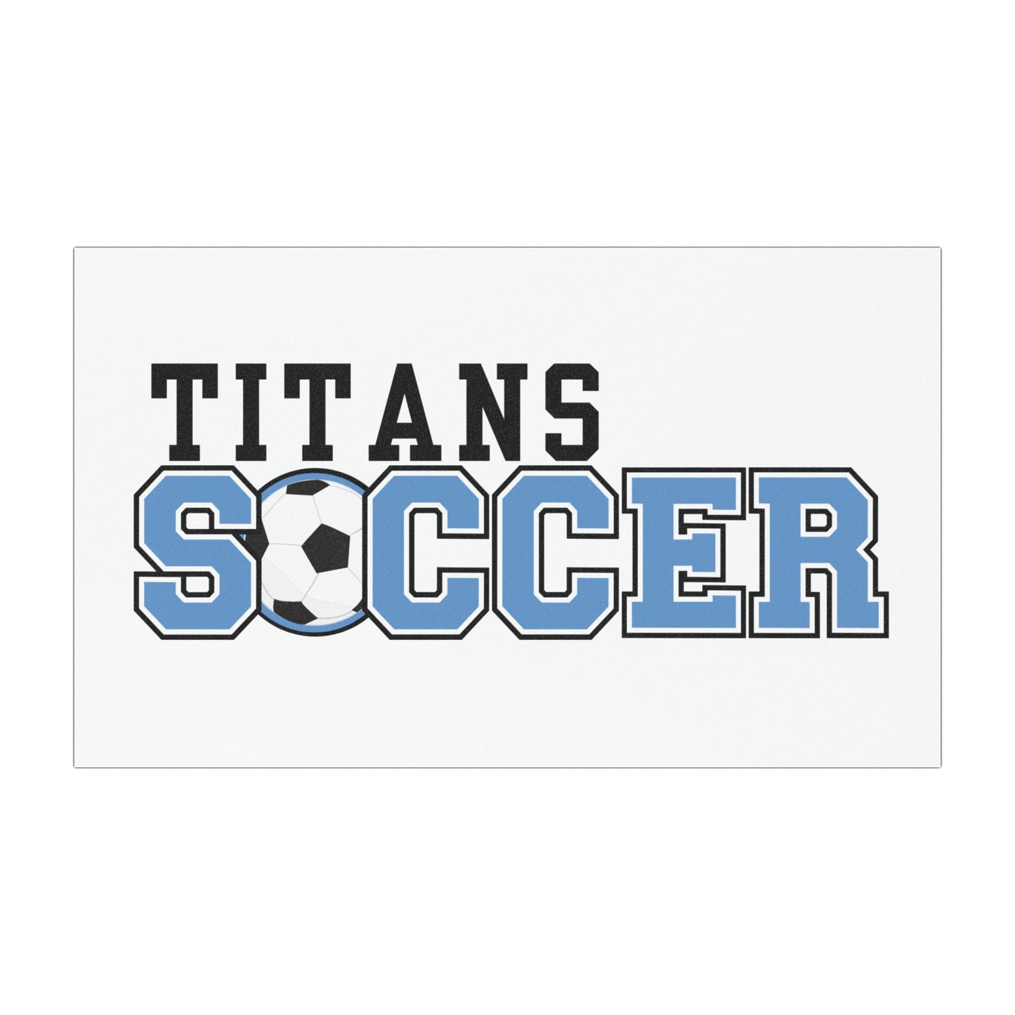 Soccer Car Magnets, Titans Soccer Magnet, Sports Car Decor, Gift for Soccer Fans, Team Spirit Accessories