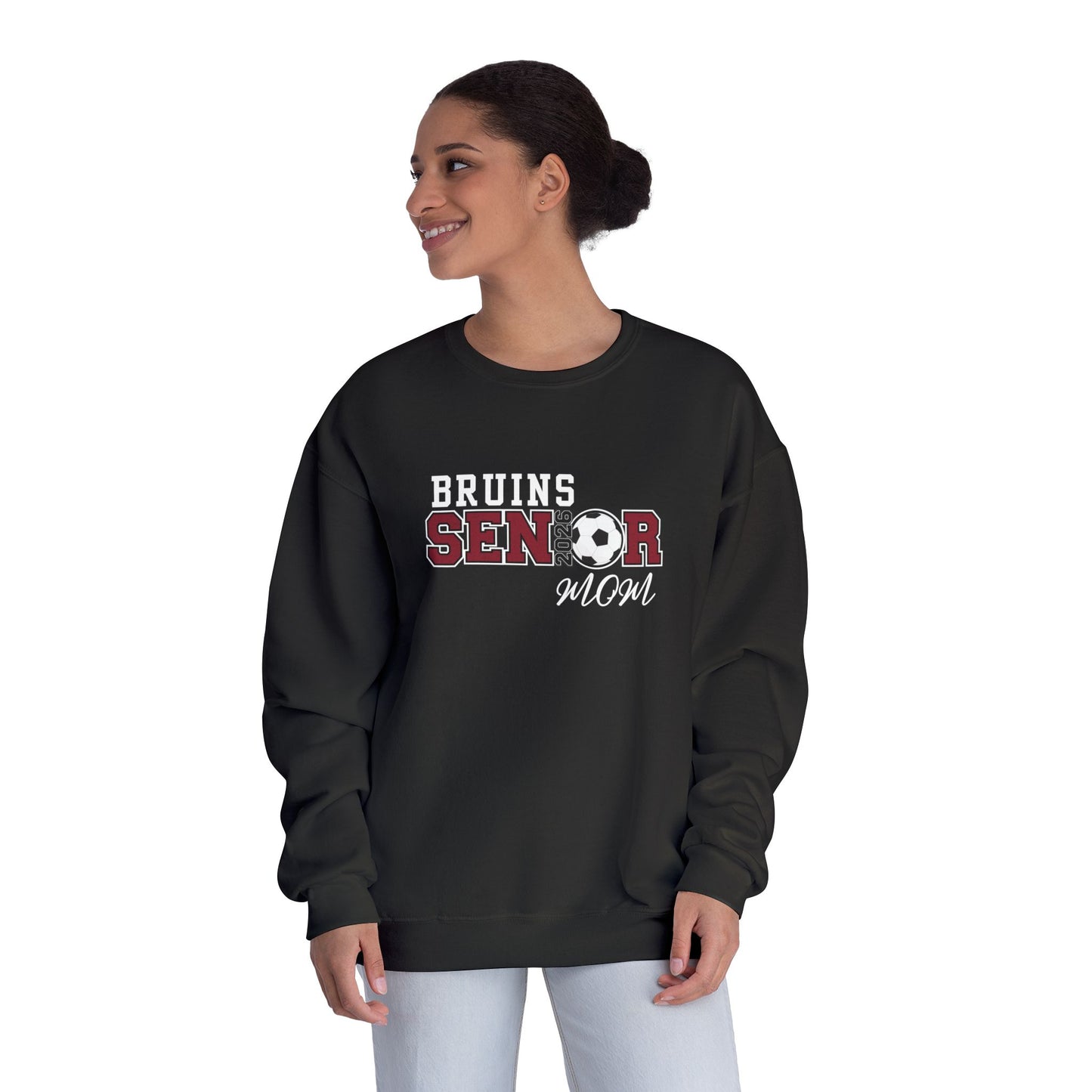 Bruins Senior Soccer Mom Sweatshirt, Graduation Apparel, School Spirit Wear