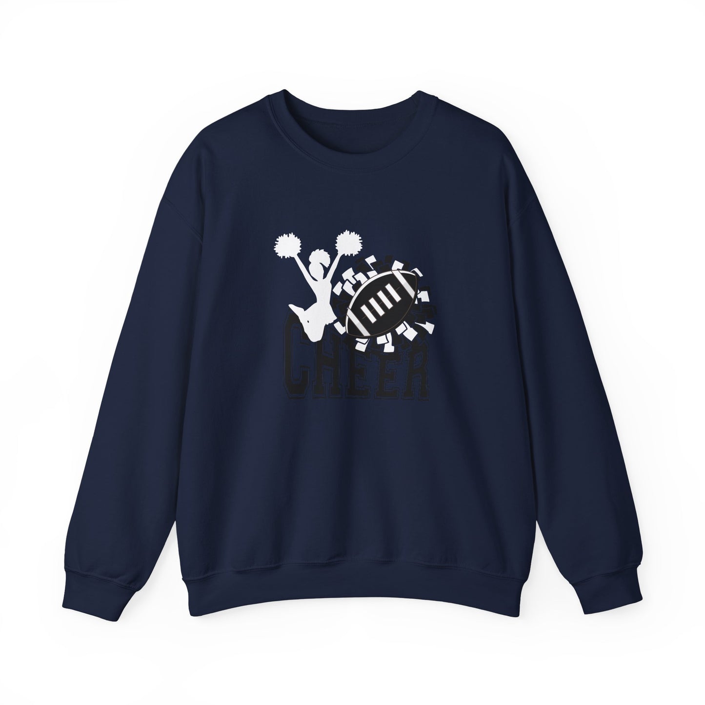 Cheer Crewneck Sweatshirt, Sports Apparel, Game Day Fashion- Can be Personalized