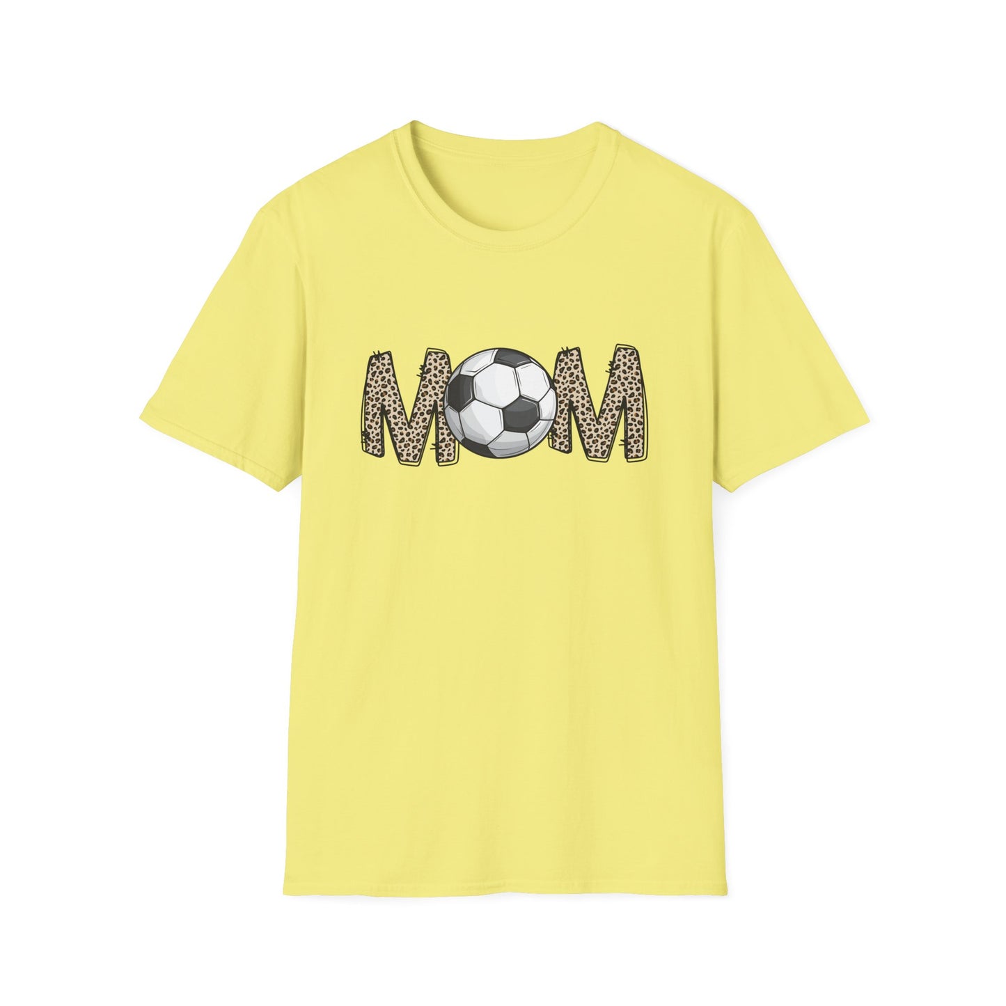 Soccer Mom T-Shirt, Stylish Mom Tee, Sports Team Apparel, Softstyle Shirt, Perfect Gift for Mother's Day, Casual Wear