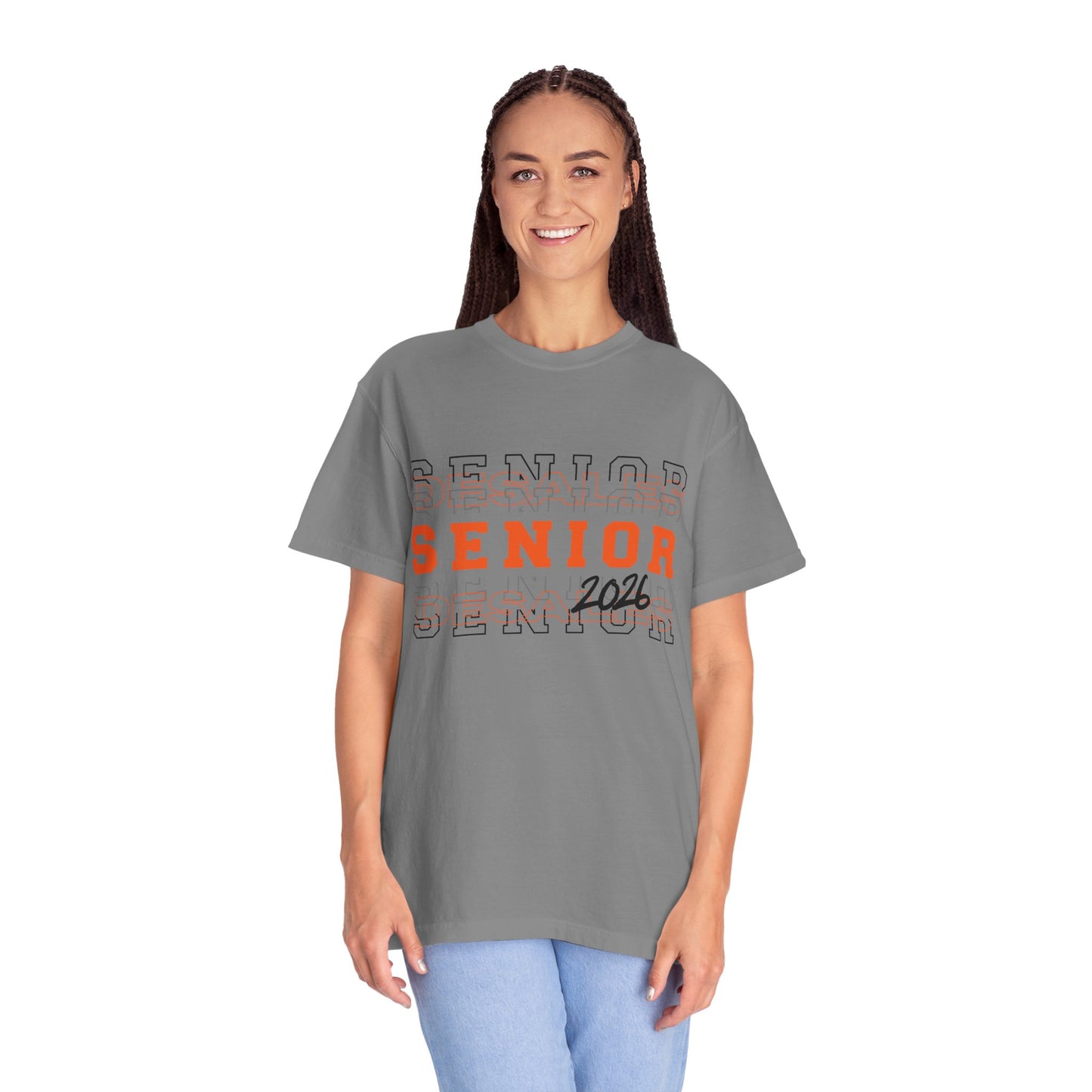 DeSales Senior 2026 Garment-Dyed T-Shirt, Graduation Shirt, Class of 2026 Tee, Senior Year Apparel, Gift for Graduates
