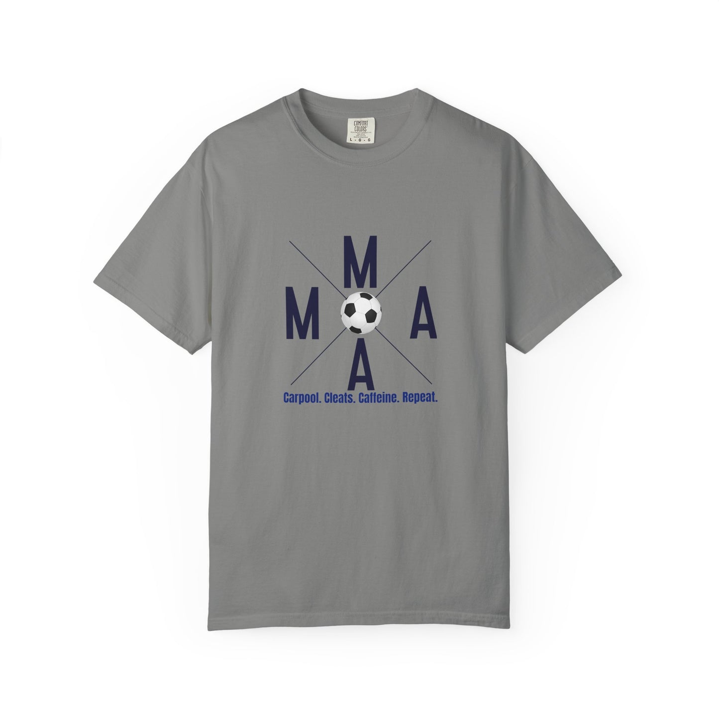 Soccer MAMA Garment-Dyed T-shirt, Sports Tees, Gift for Soccer Fans