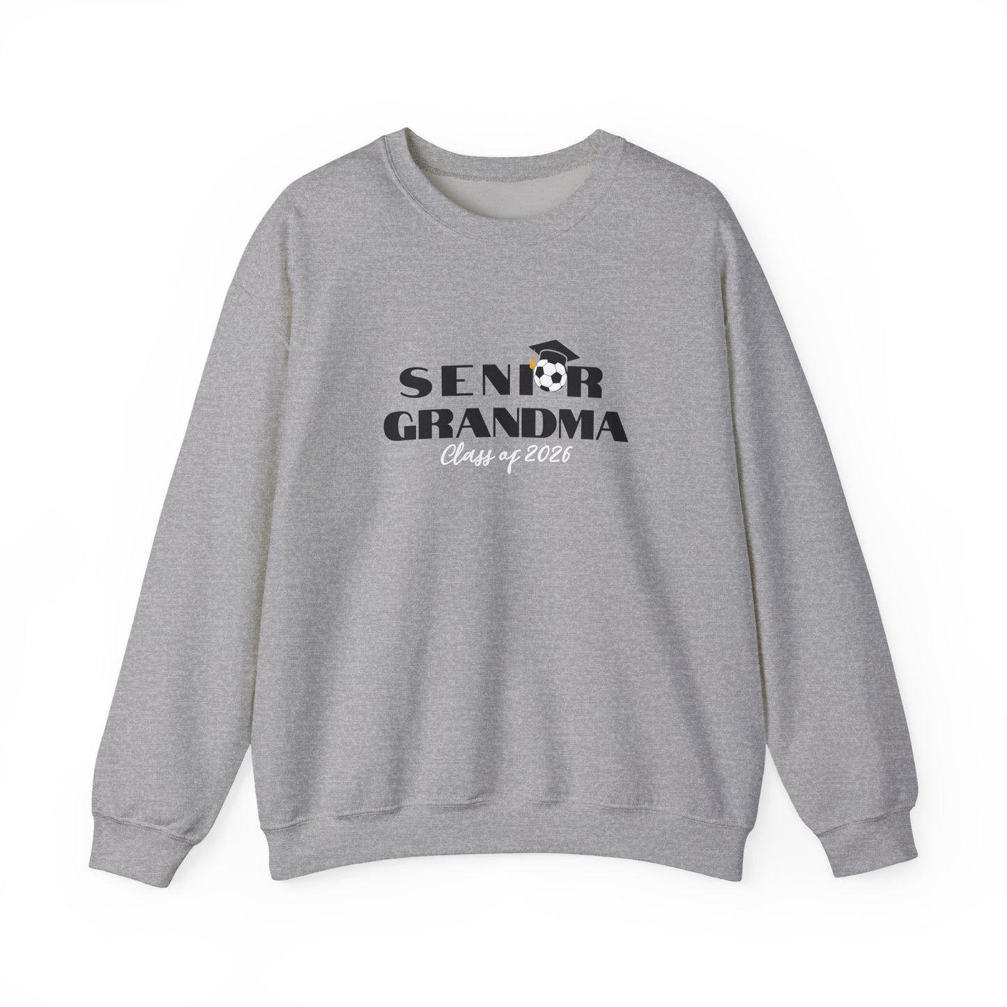 Senior Soccer Grandma Graduation Sweatshirt, Crewneck, Gift for Grandma, Class of 2026