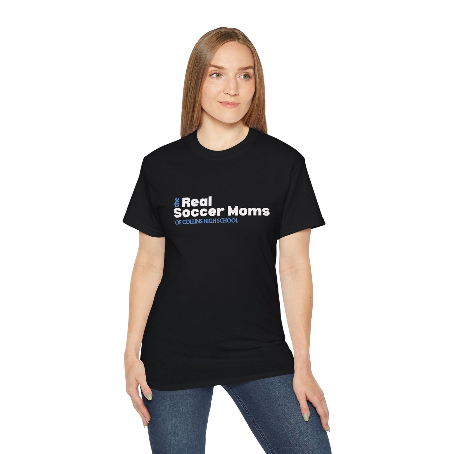Real Soccer Moms Tee, Gift for Soccer Moms, Casual T-Shirt, Game Day Essentials, Team Spirit Wear