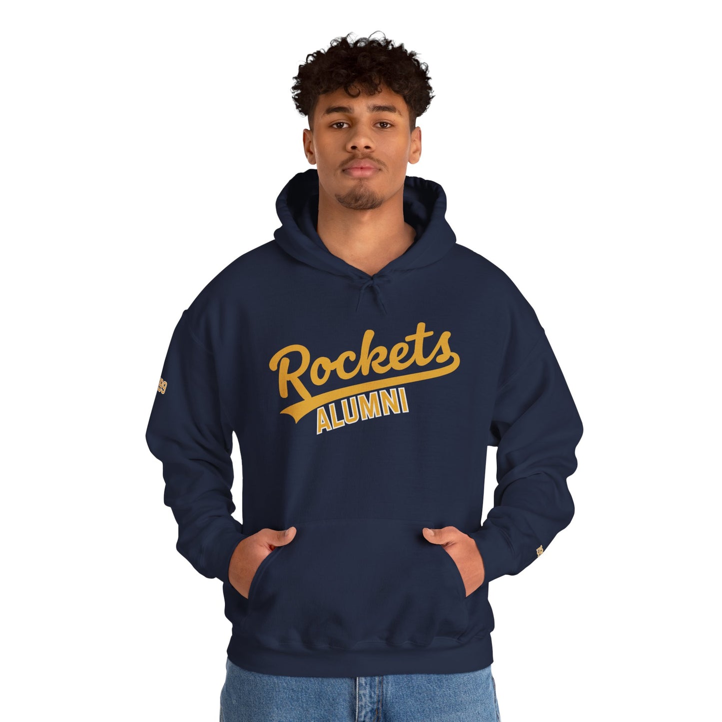 Rockets Alumni Hooded Sweatshirt, Shelby County School Spirit Wear- Personalization Available