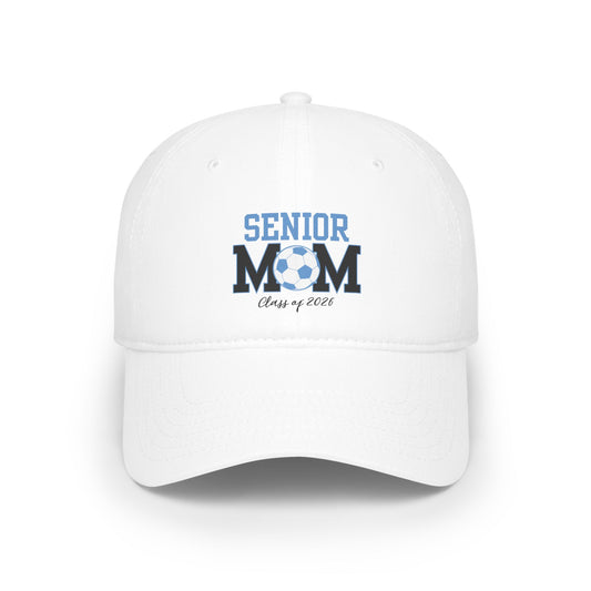 Senior Mom Soccer Cap, Supportive Sports Hat, Class of 2026