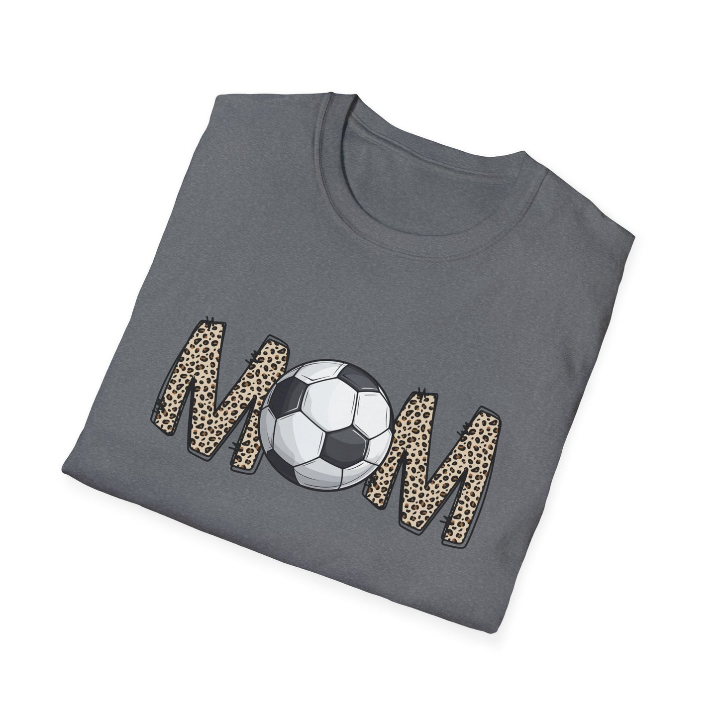 Soccer Mom T-Shirt, Stylish Mom Tee, Sports Team Apparel, Softstyle Shirt, Perfect Gift for Mother's Day, Casual Wear