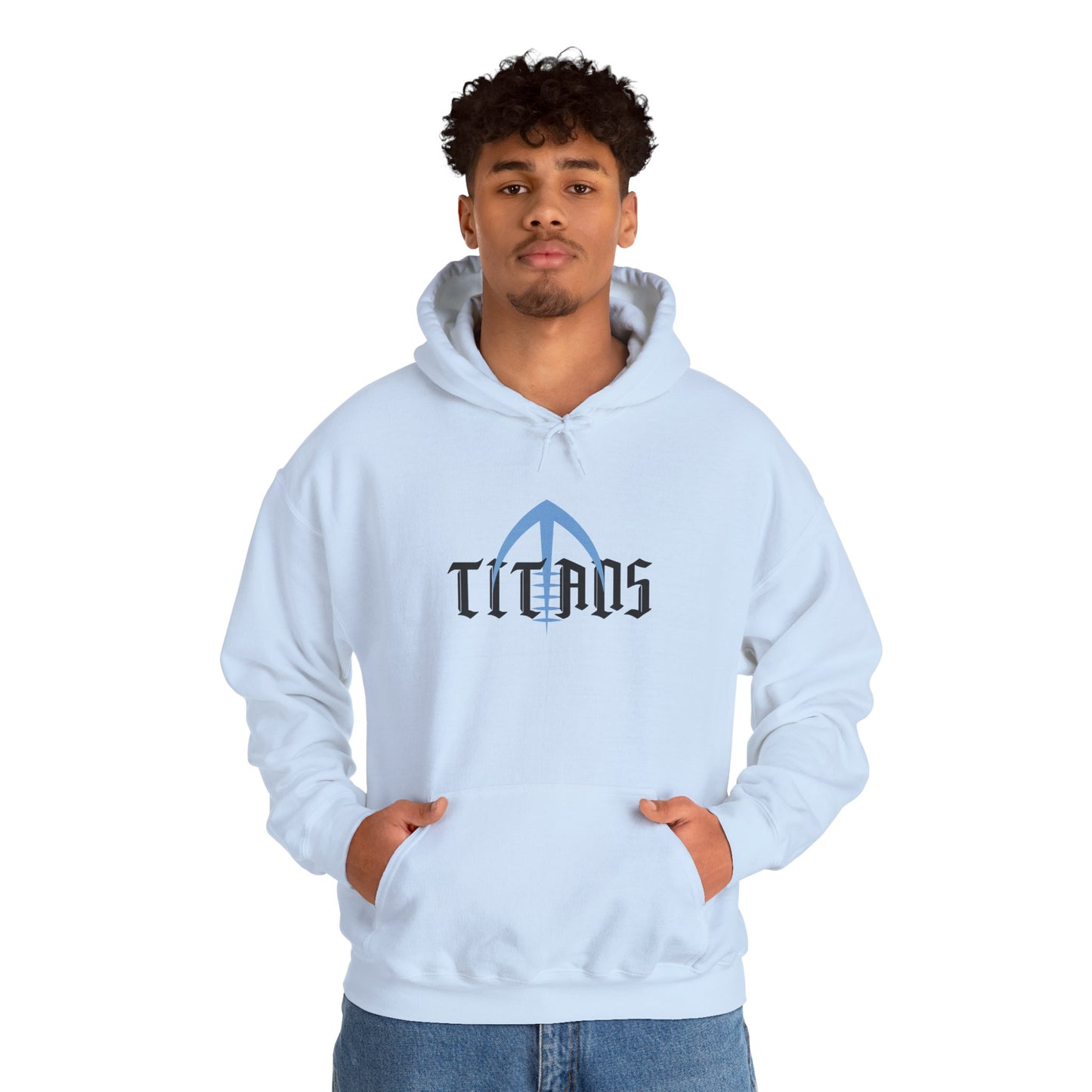Titans Football Hooded Sweatshirt, Cozy Sweatshirt for Titans Fans