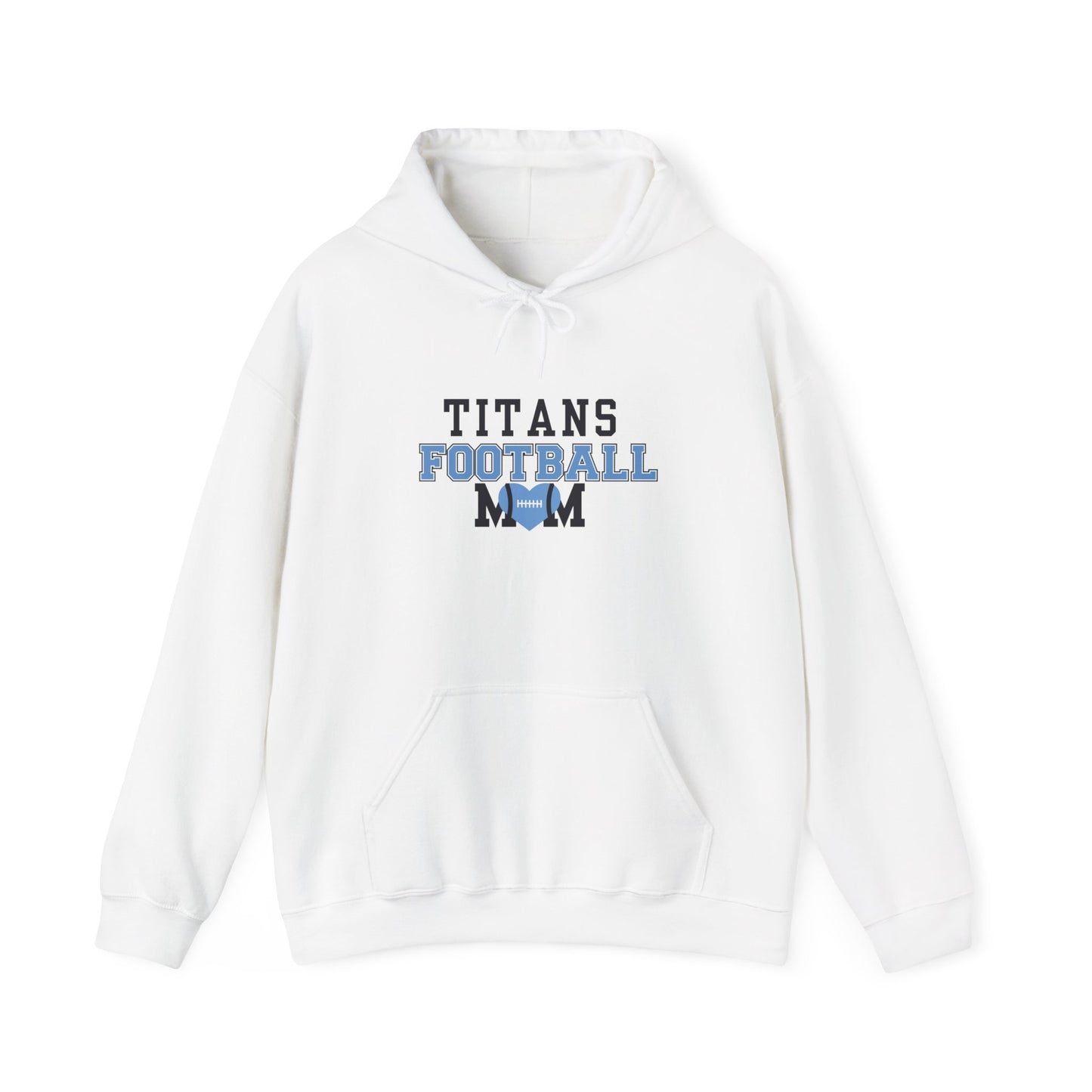 Titans Football Mom Hoodie, Game Day Apparel, Team Spirit Clothing