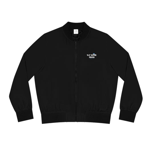 Senior Mom Women's Bomber Jacket - Celebrate Graduation, Stylish Gift for Sports Moms, Class of 2026
