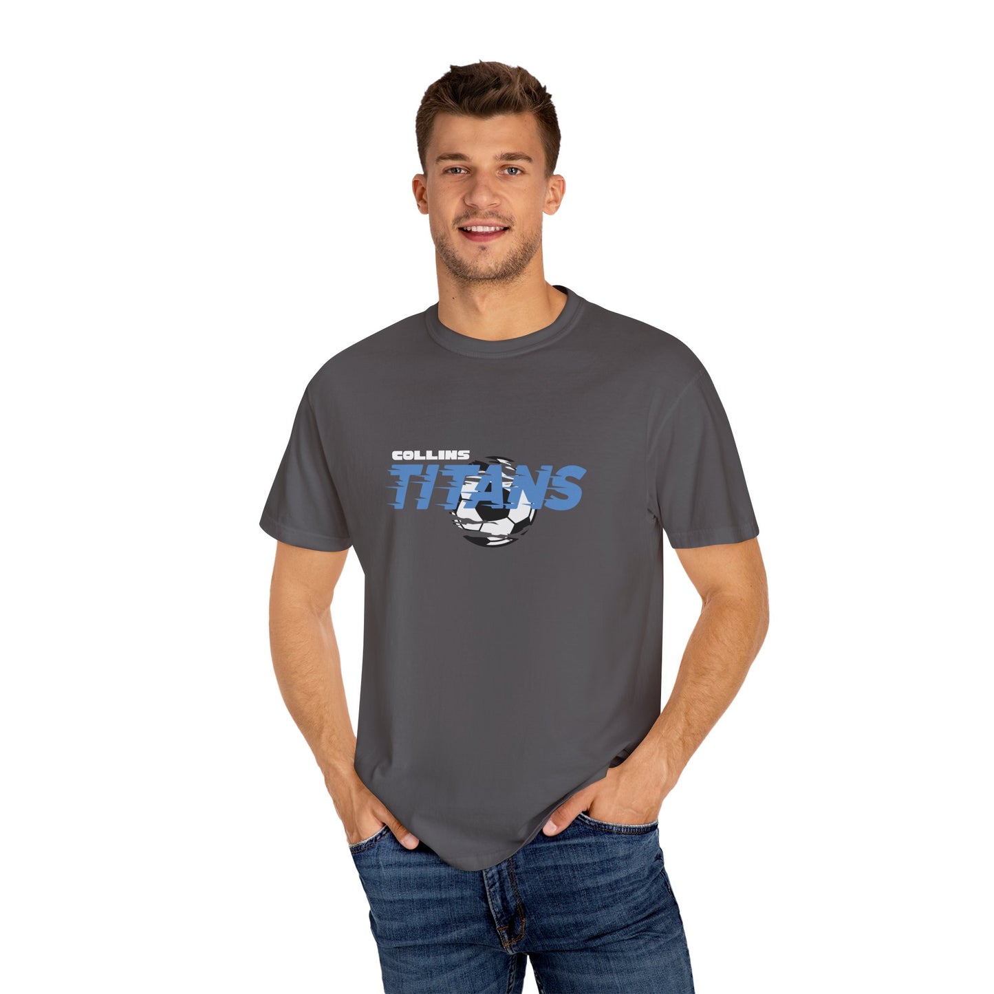 Titans Soccer, Team Graphic T-Shirt, Casual Sportswear, Gift for Fans, Team Spirit Apparel, Comfortable Everyday Tee