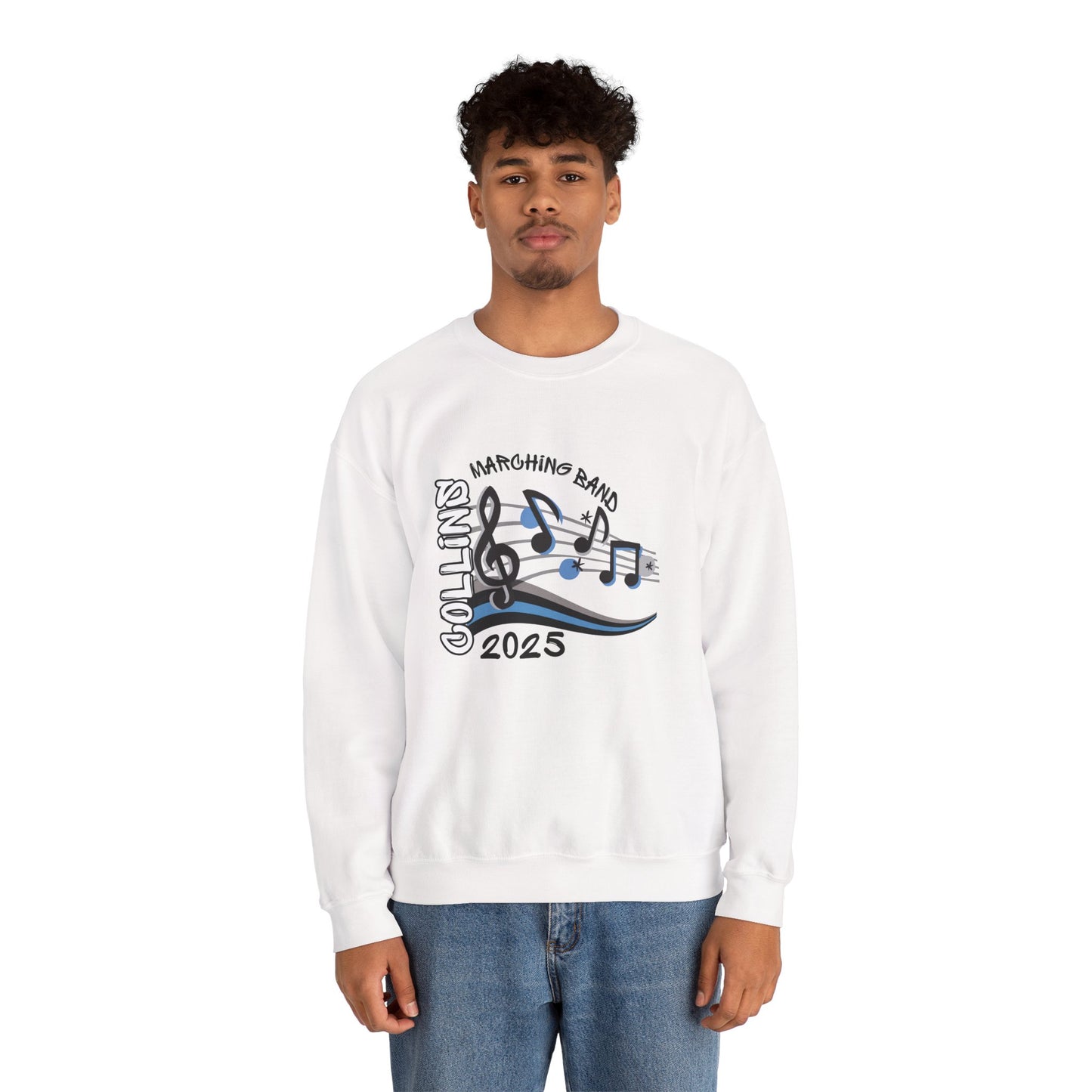 Custom Marching Band Crewneck Sweatshirt - Apparel for Band Events, School Spirit Wear