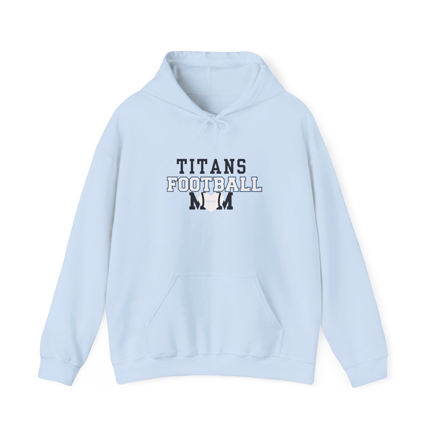 Titans Football Mom Hoodie, Game Day Apparel, Team Spirit Clothing