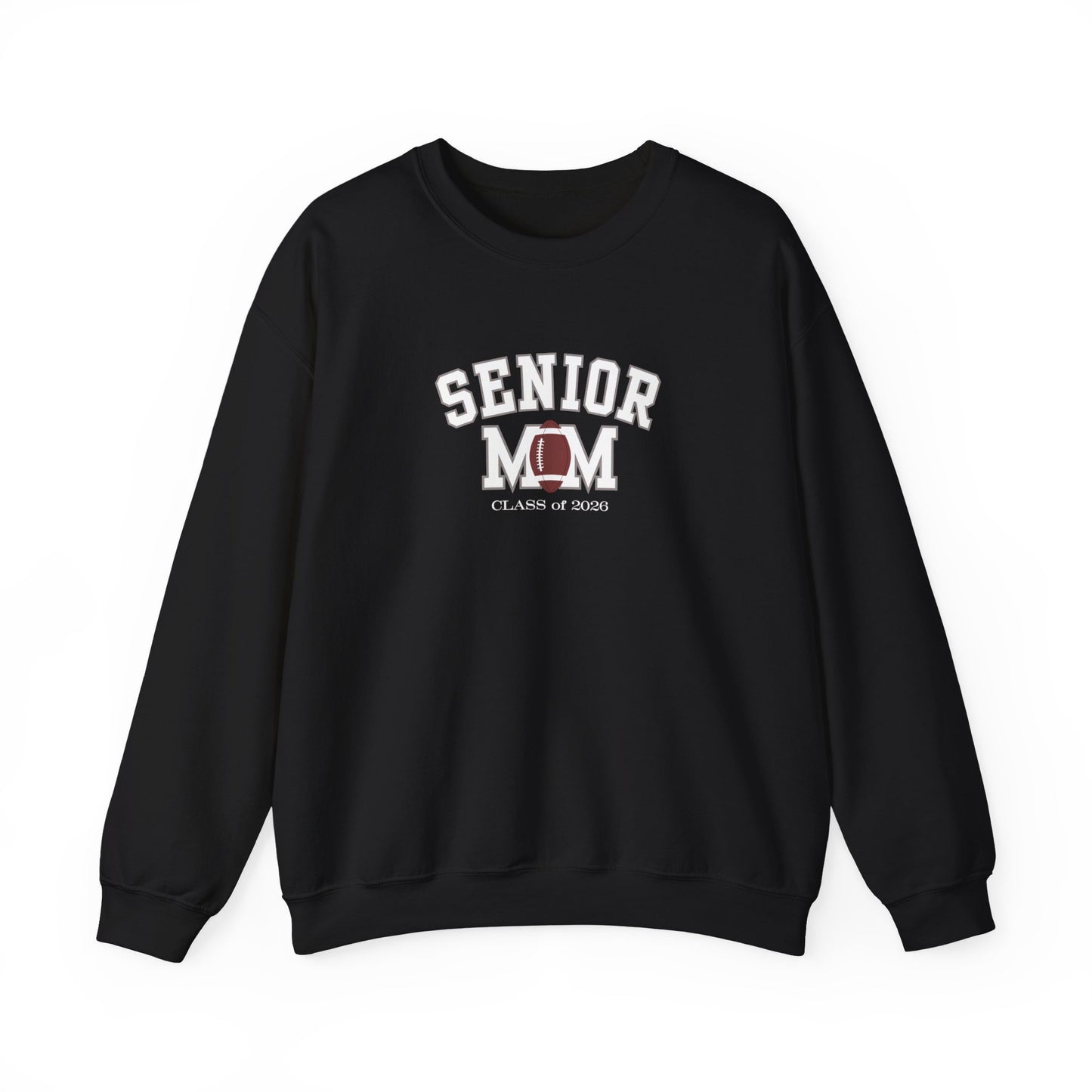 Senior Football Mom Crewneck Sweatshirt | Class of 2026