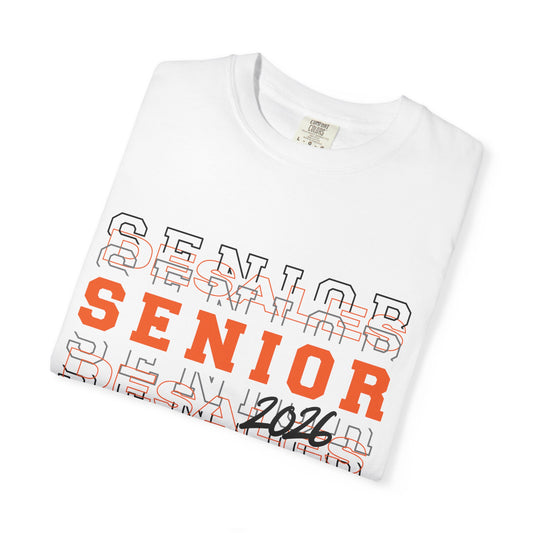 DeSales Senior 2026 Garment-Dyed T-Shirt, Graduation Shirt, Class of 2026 Tee, Senior Year Apparel, Gift for Graduates