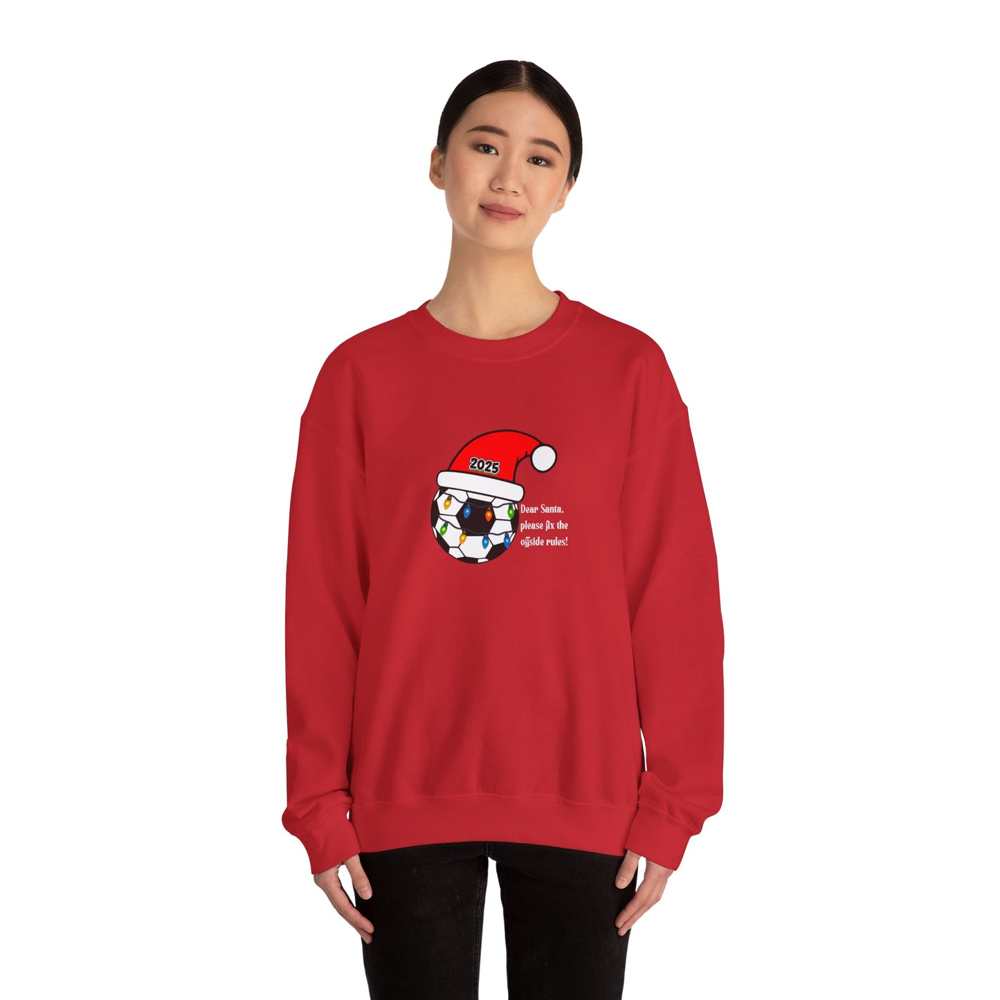 Soccer Ball Holiday Crewneck Sweatshirt – Fix Offsides