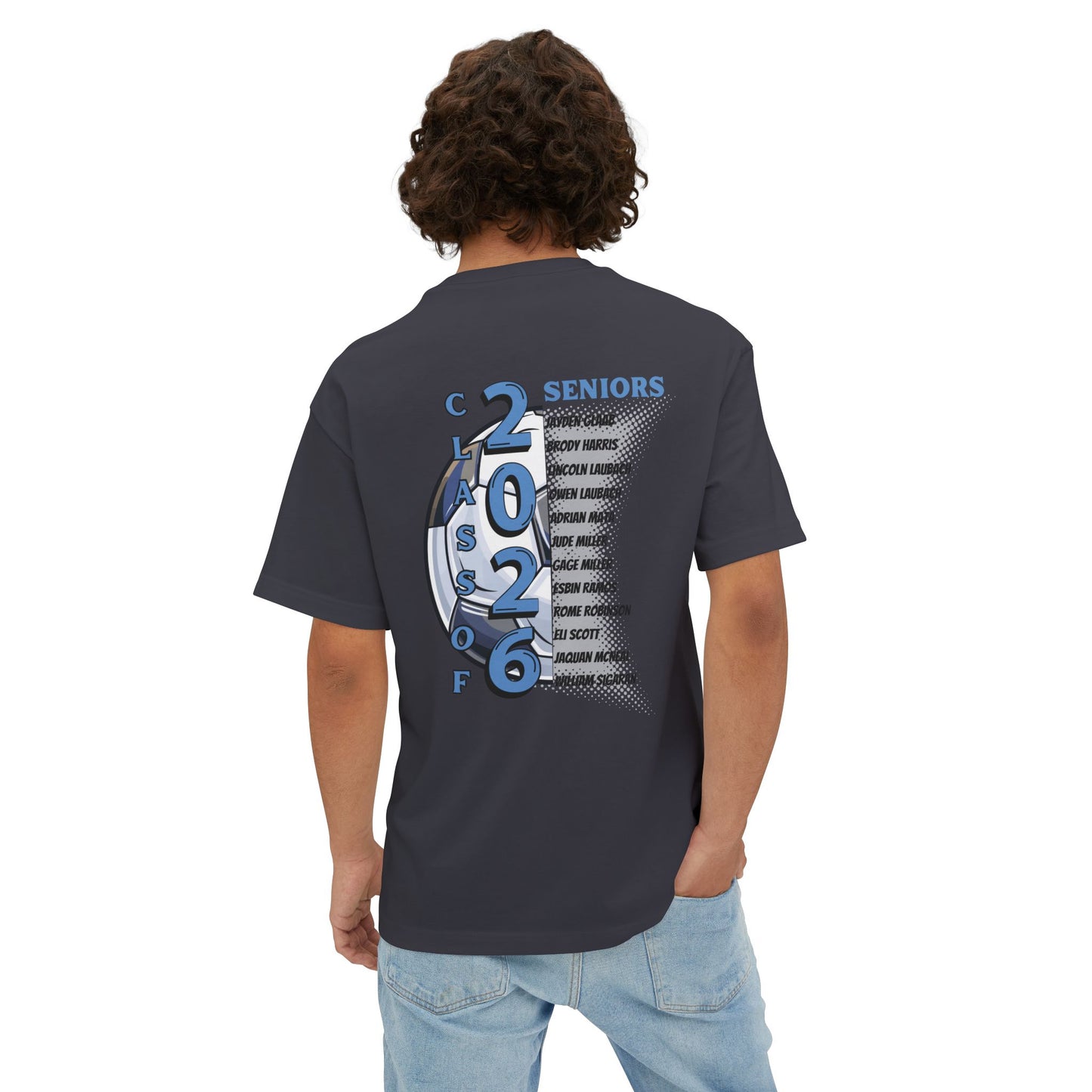 Collins Soccer Seniors Tee (Option 2), Class of 2026, Senior Players