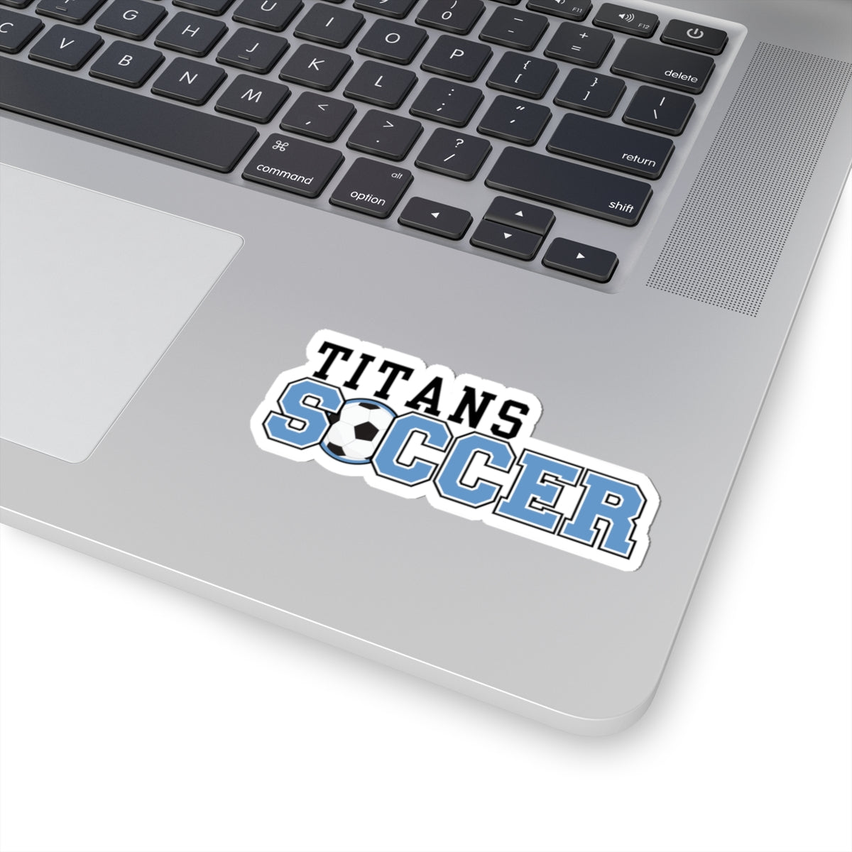 Titans Soccer Kiss-Cut Stickers, Customizable Sports Stickers, Team Spirit Decals, Car Stickers, Laptop Decor, Gift for Soccer Fans