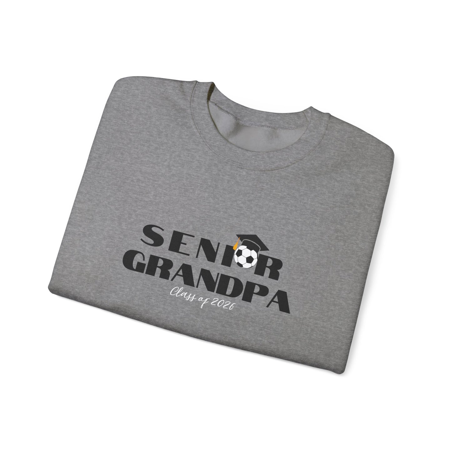 Senior Grandpa Sweatshirt, Graduation Gift, Crewneck, Family Sweatshirt, Perfect for Grandparents, Comfortable, Casual Wear