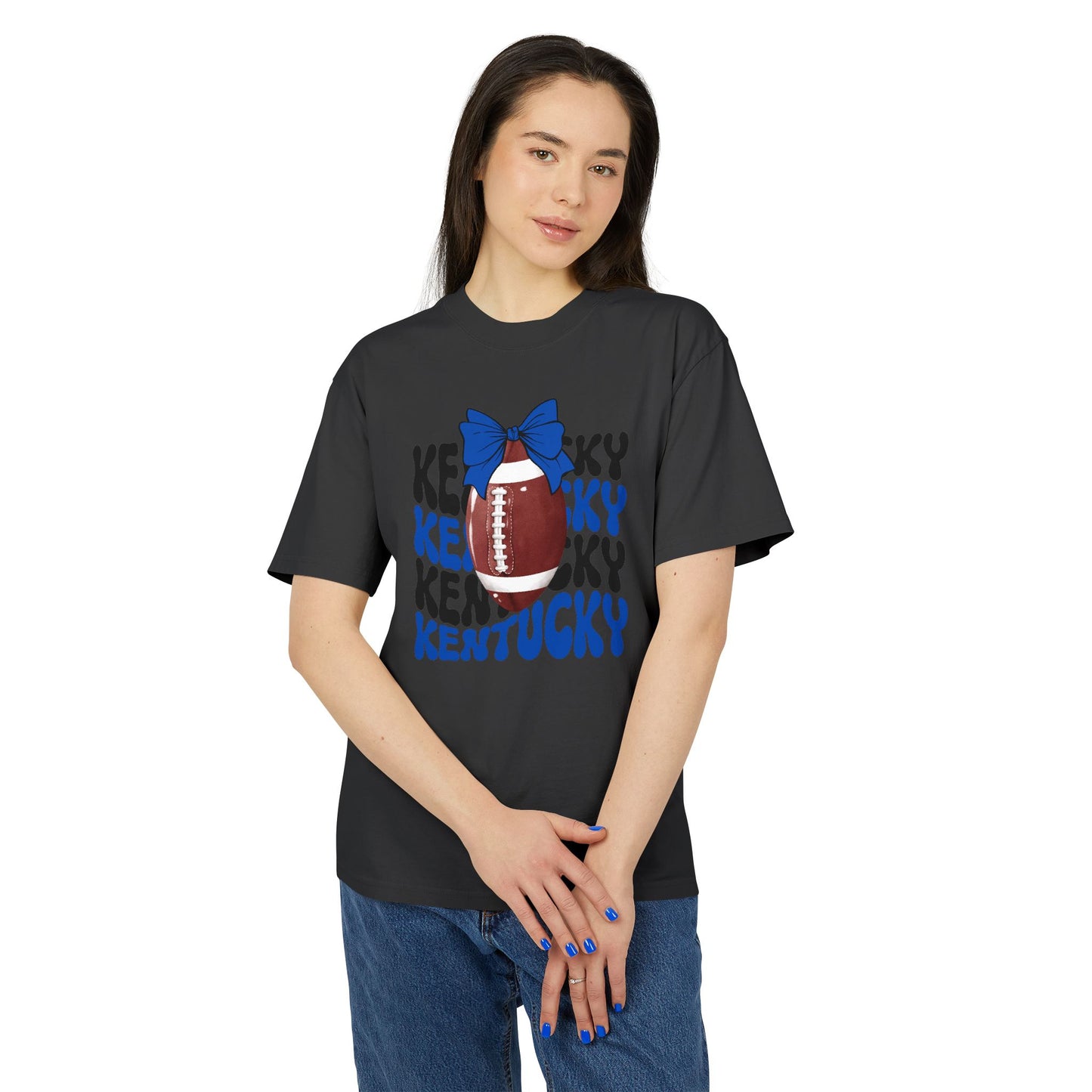 Kentucky Football Faded Tee - Casual Sportswear, Game Day Outfit, Fan Apparel, Gift for Him/Her, College Spirit Wear