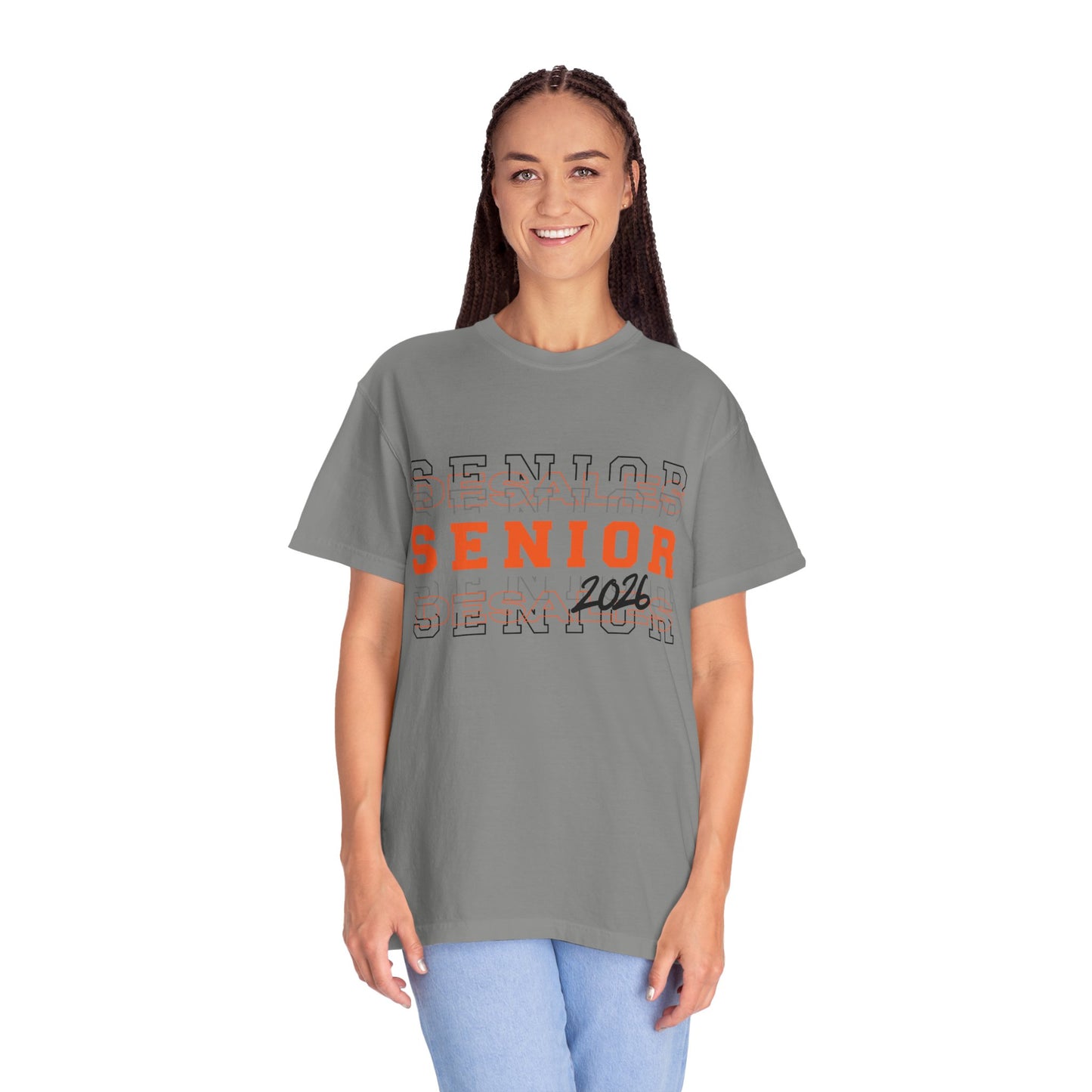 DeSales Senior 2026 Garment-Dyed T-Shirt, Graduation Shirt, Class of 2026 Tee, Senior Year Apparel, Gift for Graduates