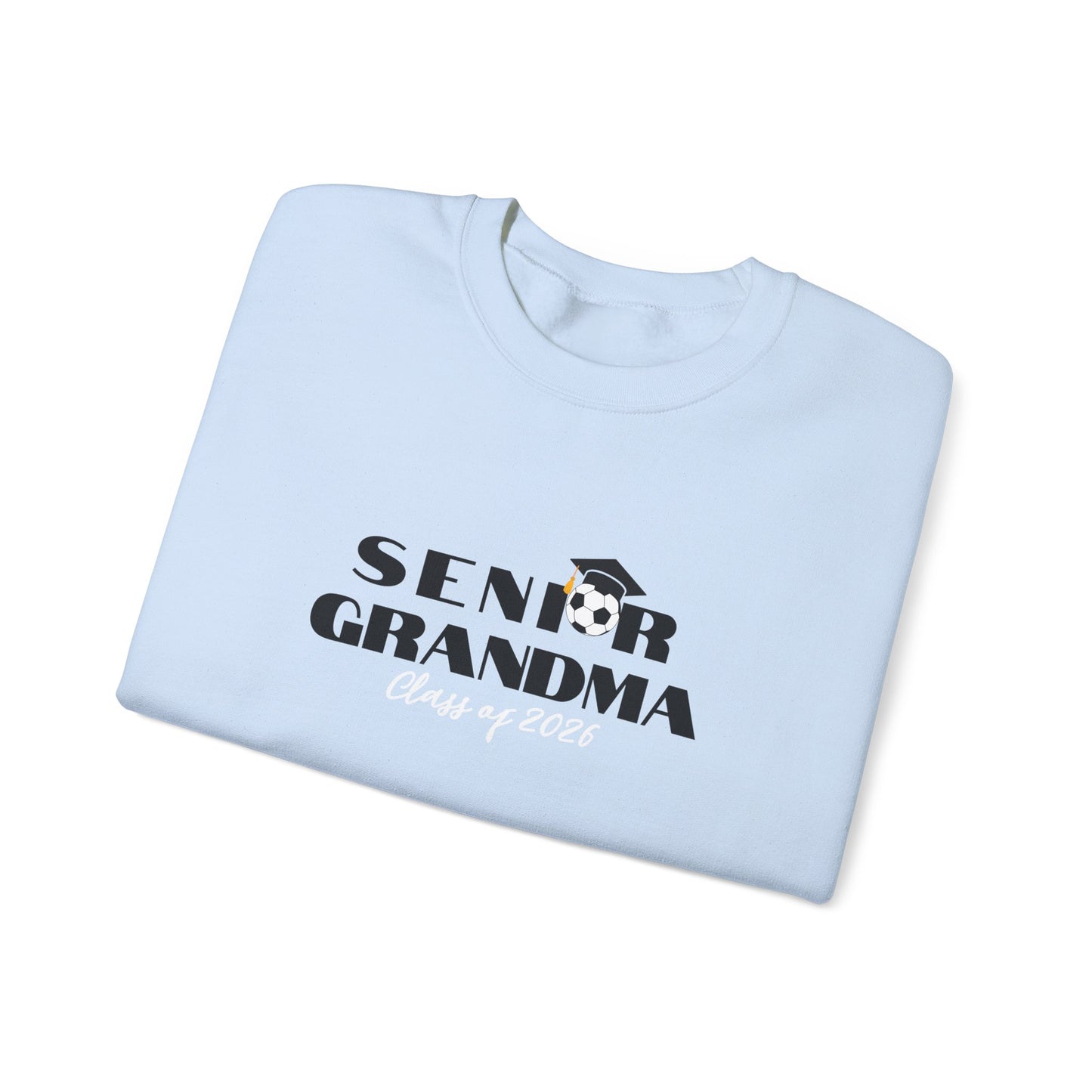 Senior Soccer Grandma Graduation Sweatshirt, Crewneck, Gift for Grandma, Class of 2026