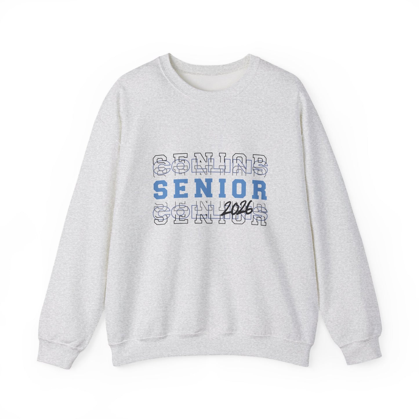 Senior 2026 Crewneck Sweatshirt | Graduation Gift, Class of 2026 Apparel, Cozy School Spirit Wear, Perfect for Seniors