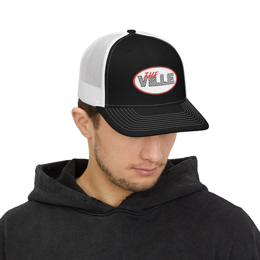 The Ville Snapback Trucker Cap, Stylish Embroidered Cap, Perfect for Game Day